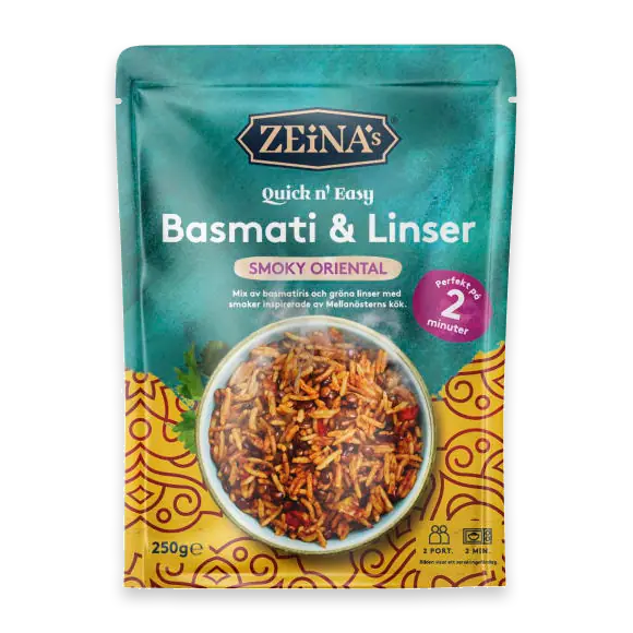 Basmati Linser Smoky Oriental Quick N' Easy/2 Port