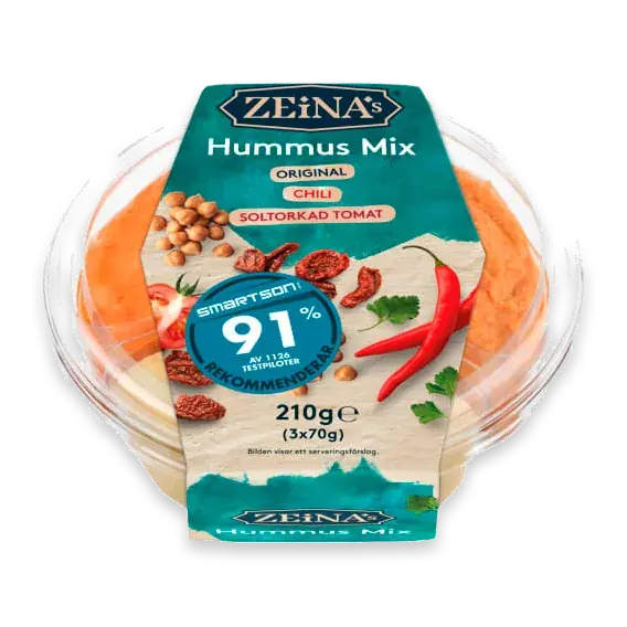 Hummus Mix Original Chili Soltorkade Tomater