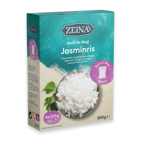 Jasminris Boil-in-bag 4x125g