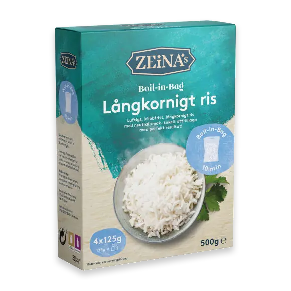Långkornigtris Boil-in-bag 4x125g
