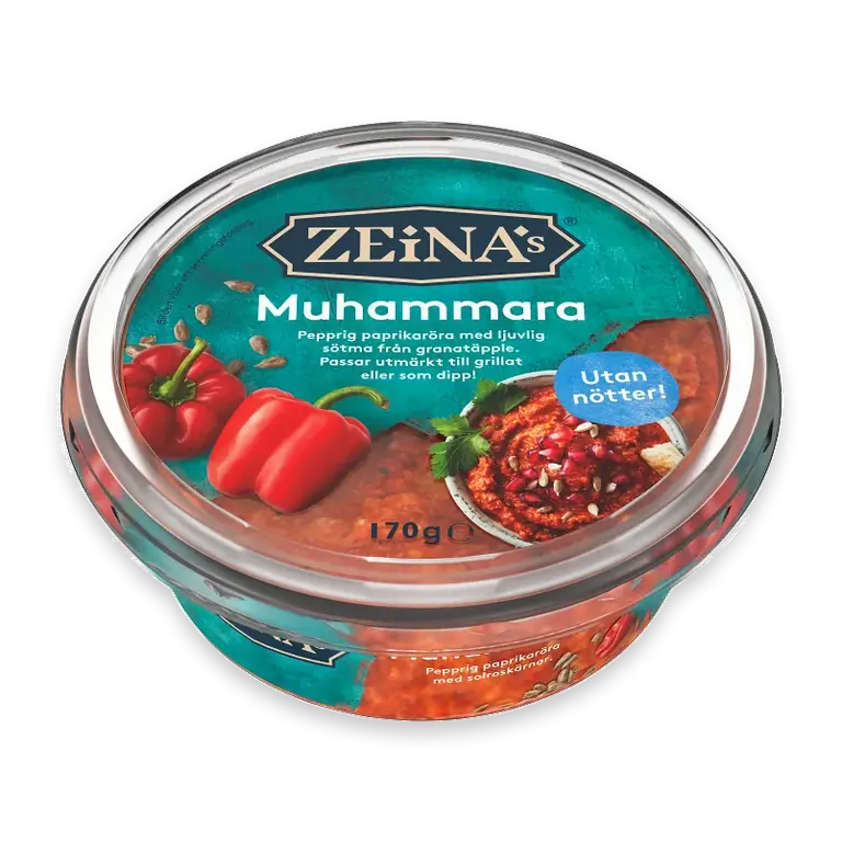 Paprikaröra Muhammara 170g