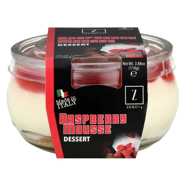 Raspberry Mousse Dessert