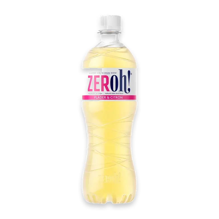 Lightdryck Fläder Citron Sockerfri 80cl Zeroh!