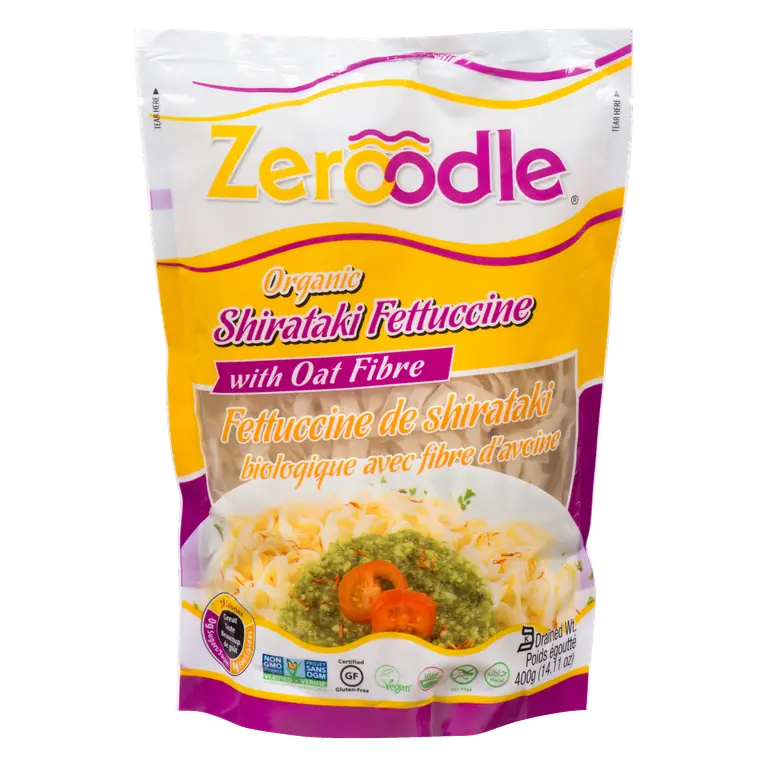Zeroodle Fettuccine Shirataki With Oat Fibre Pasta 400 g