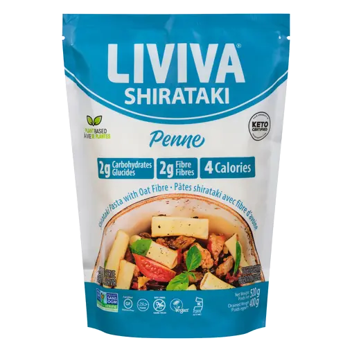 Liviva Shirataki Organic Penne Oats 400 g