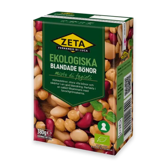 Blandade Bönor Ekologiska