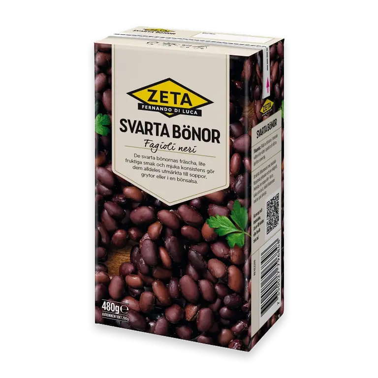 Bönor Svarta 480g