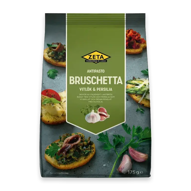 Bruschetta Vitlök & persilja 175g