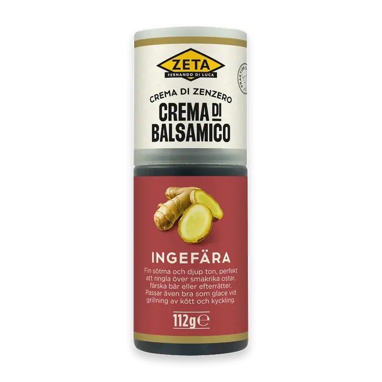 Crema di Balsamico ingefära 112g