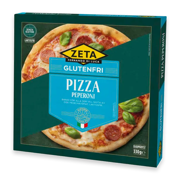 Glutenfri Pizza Peperoni