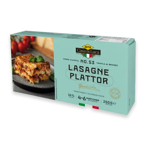 Lasagneplattor Pasta