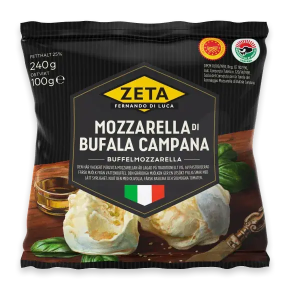 Mozzarella Bufala Campana 25%