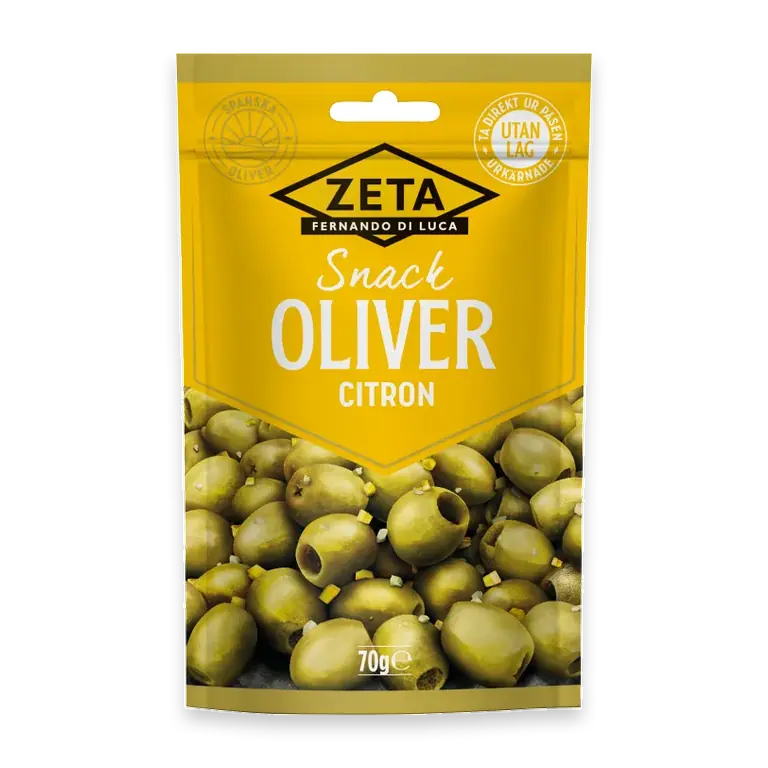 Oliver Snack Citron 70g