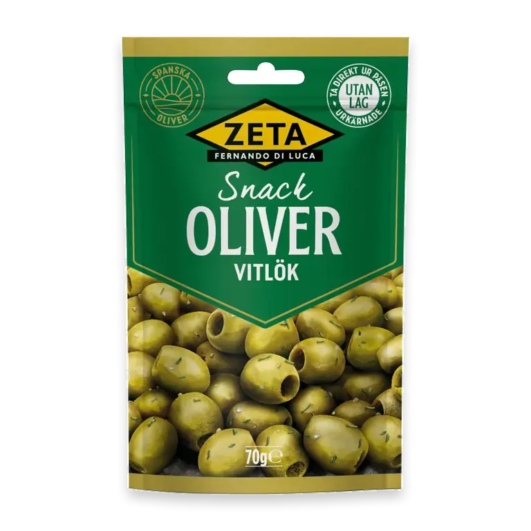 Oliver Snack Vitlök 70g