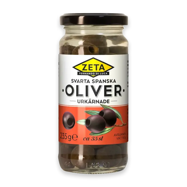 Oliver Spanska Svarta Urkärnade 235g