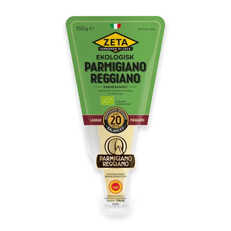 Parmesan Parmigiano reggiano Ekologisk 150g
