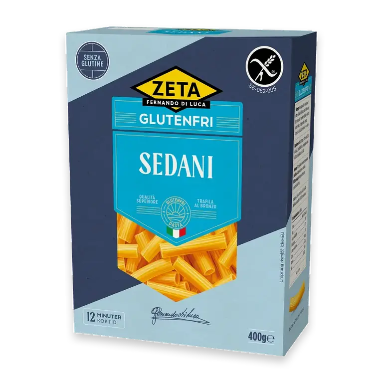Pasta Sedani Glutenfri 400g