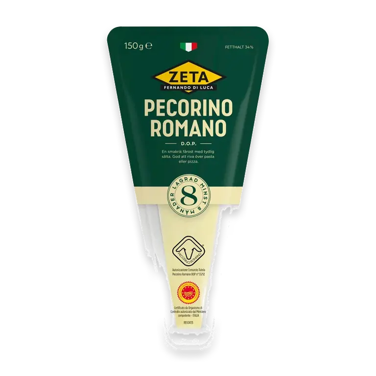 Pecorino-ost Pecorino Roma 8 mån 150 g