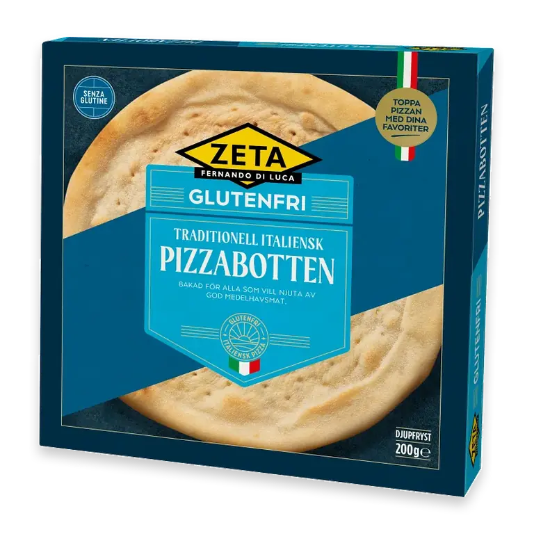 Pizzabotten Glutenfri 200g