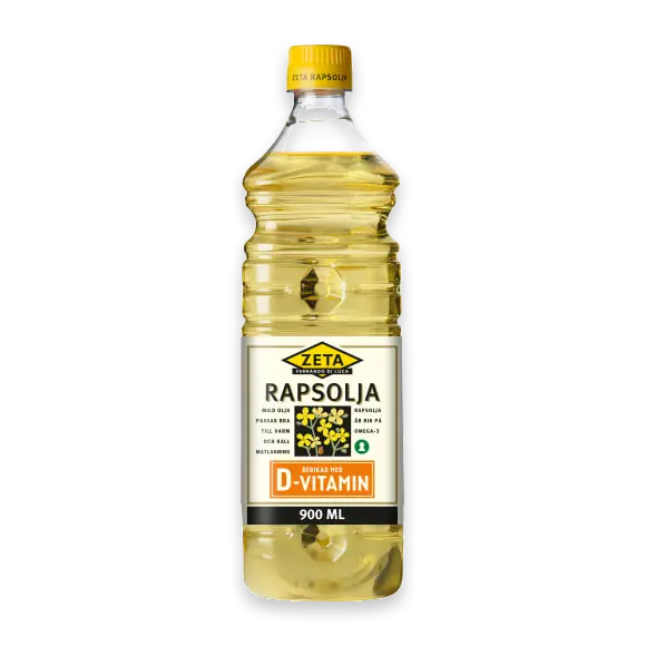 Rapsolja D-vitaminberikad