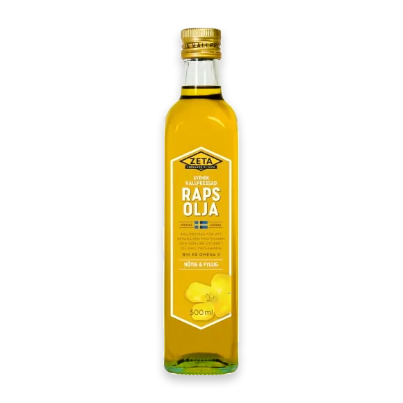 Rapsolja Kallpressad Nötig Karaktär