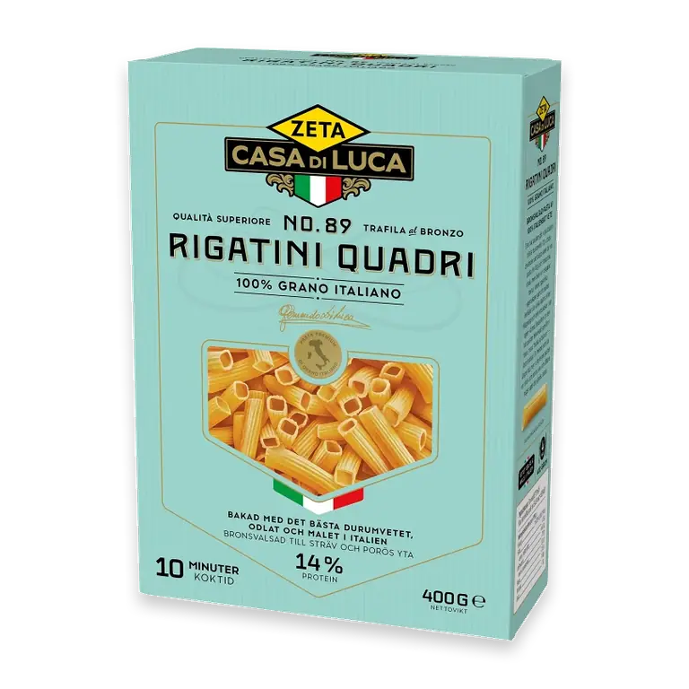 Rigatini Quadri 400g