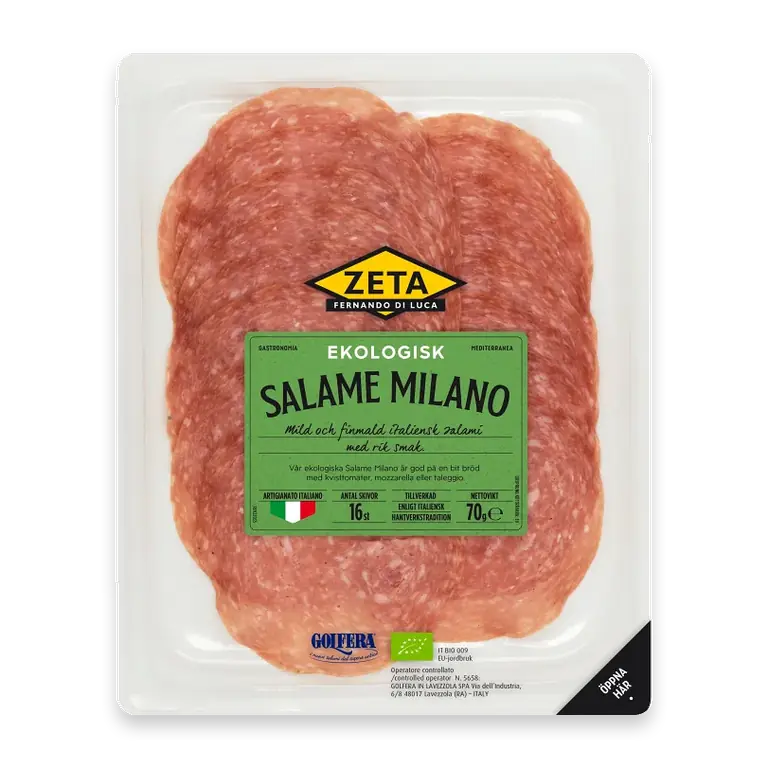 Salami Milano Ekologisk 70g