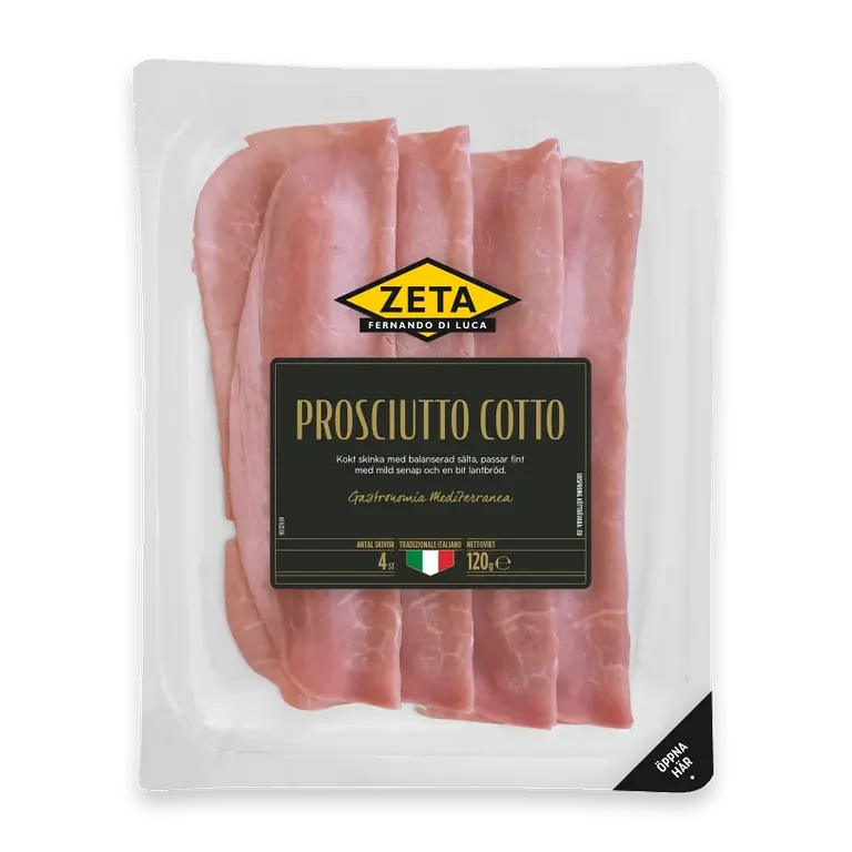 Skinka Lufttorkad Prosciutto Cotto 120g