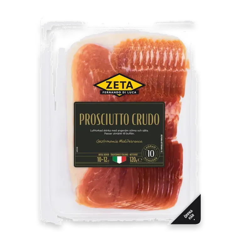 Skinka Lufttorkad Prosciutto Crudo 120g