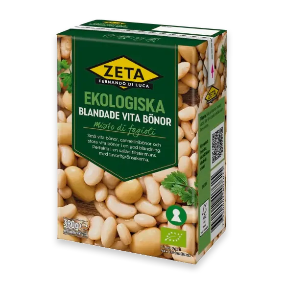 Vita Bönor Blandade Ekologiska