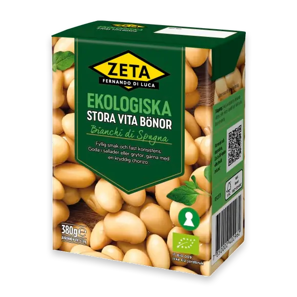 Vita Bönor Stora Ekologiska