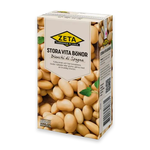 Vita Bönor Stora