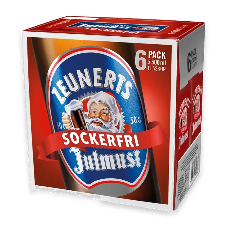 Julmust Sockerfri 50cl 6-p