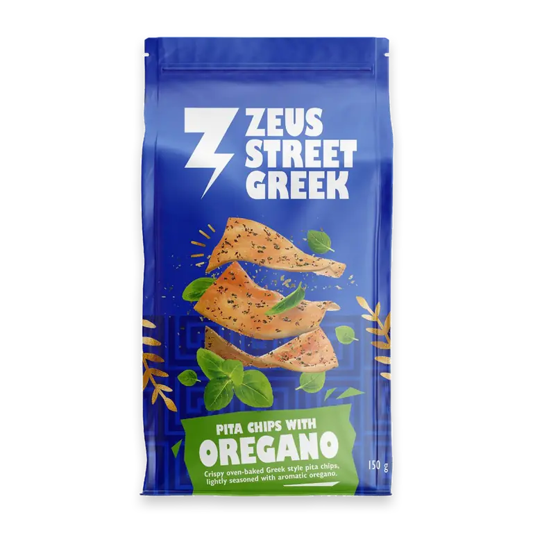 Pita Chips With Oregano