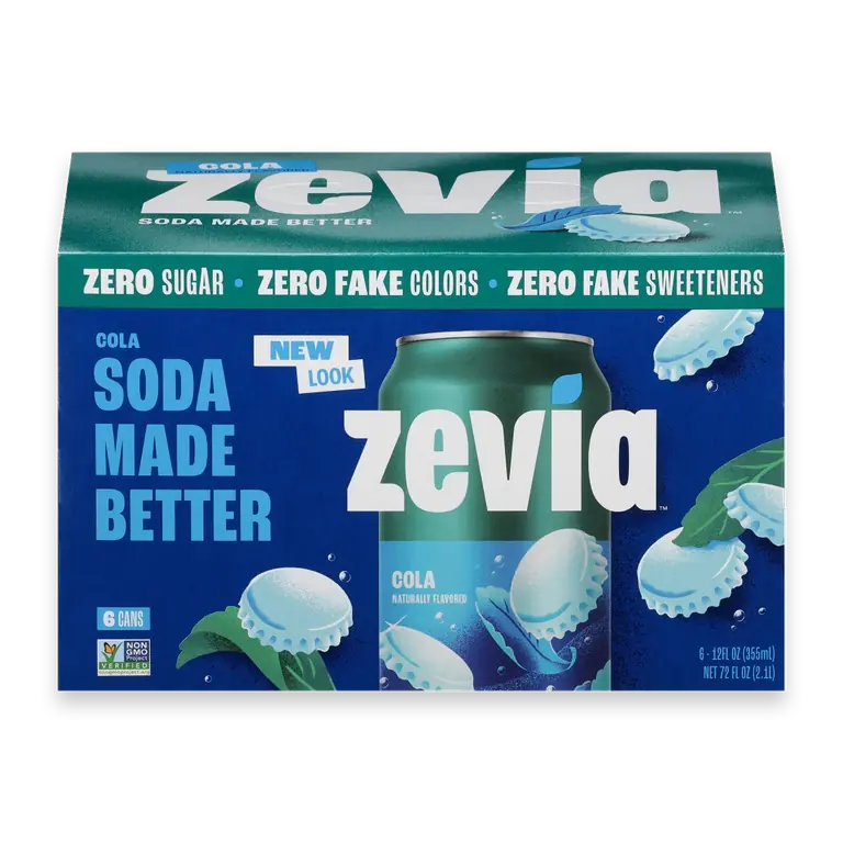 Cola Zero Calorie Soda Cans