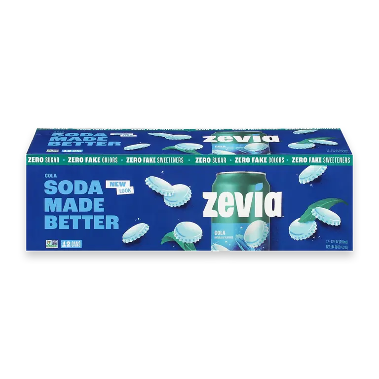 Cola Zero-Sugar Soda Cans