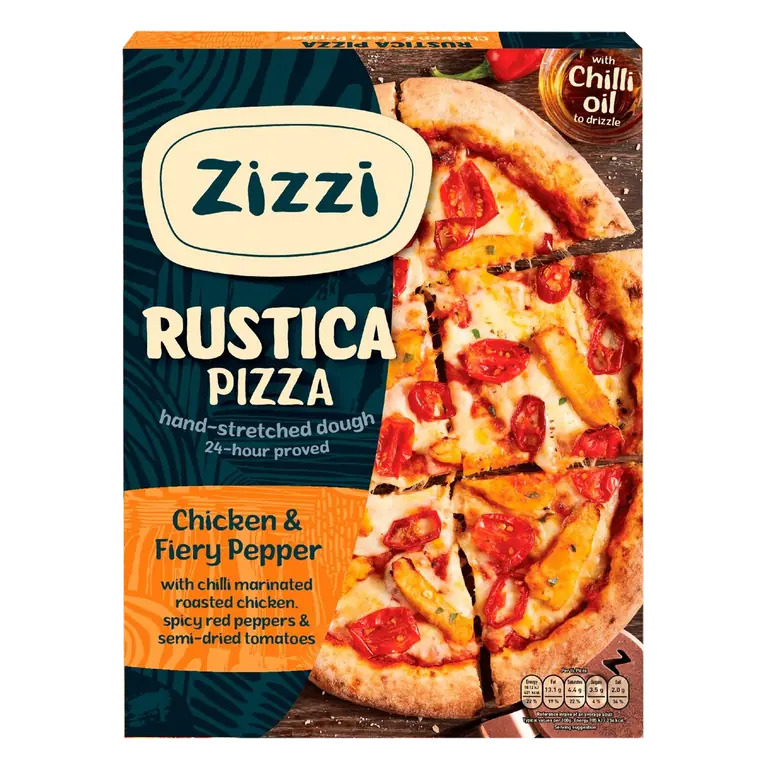 Rustica Chicken & Fiery Pepper Pizza