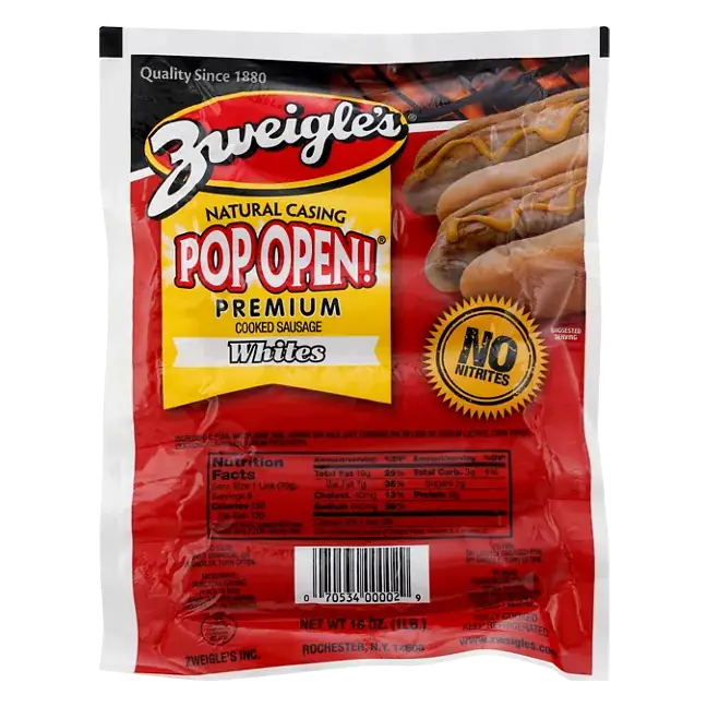 Sausage, Premium, Cooked, Whites